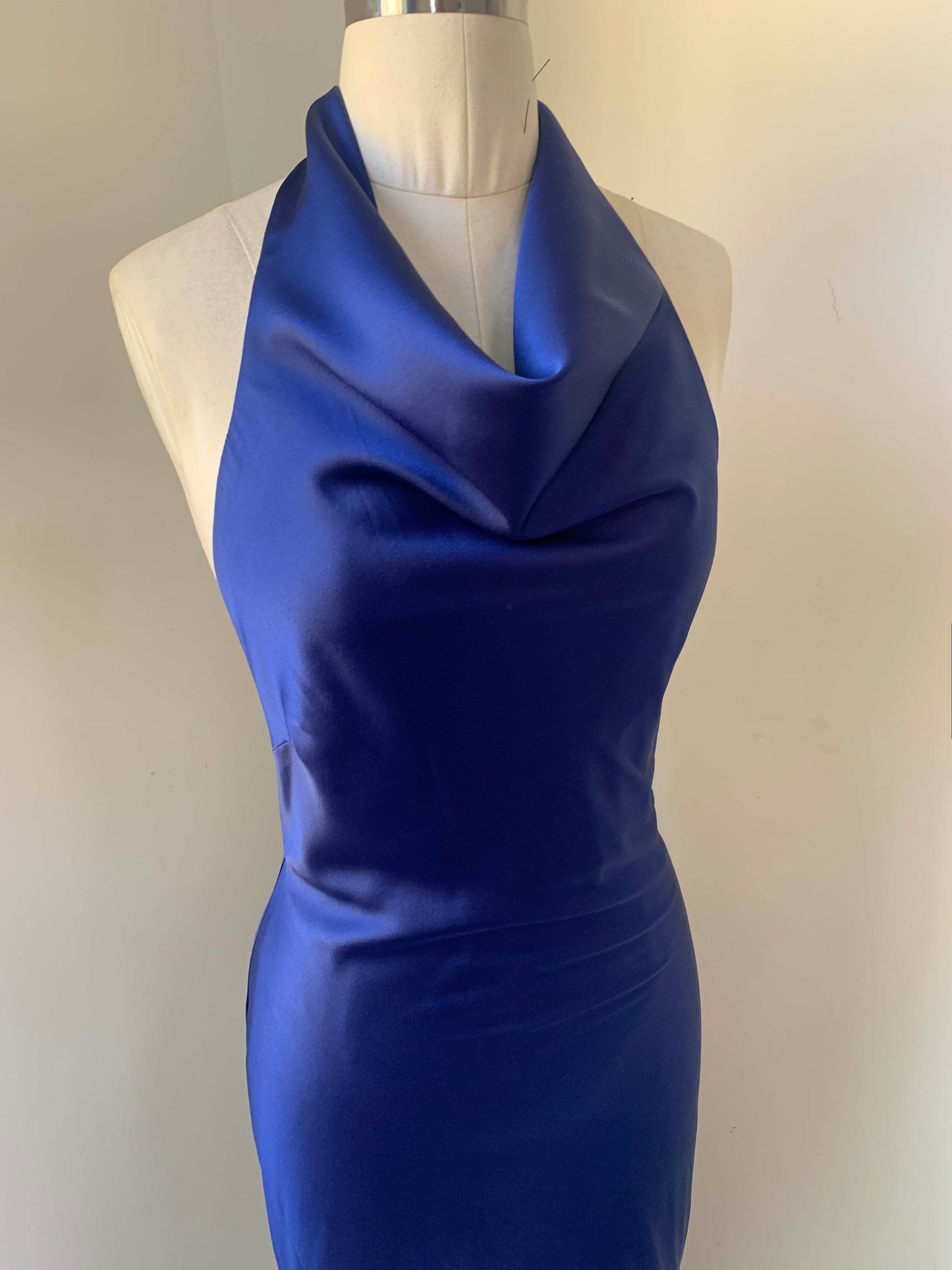 Hayleigh Mulberry Silk Dress Gown