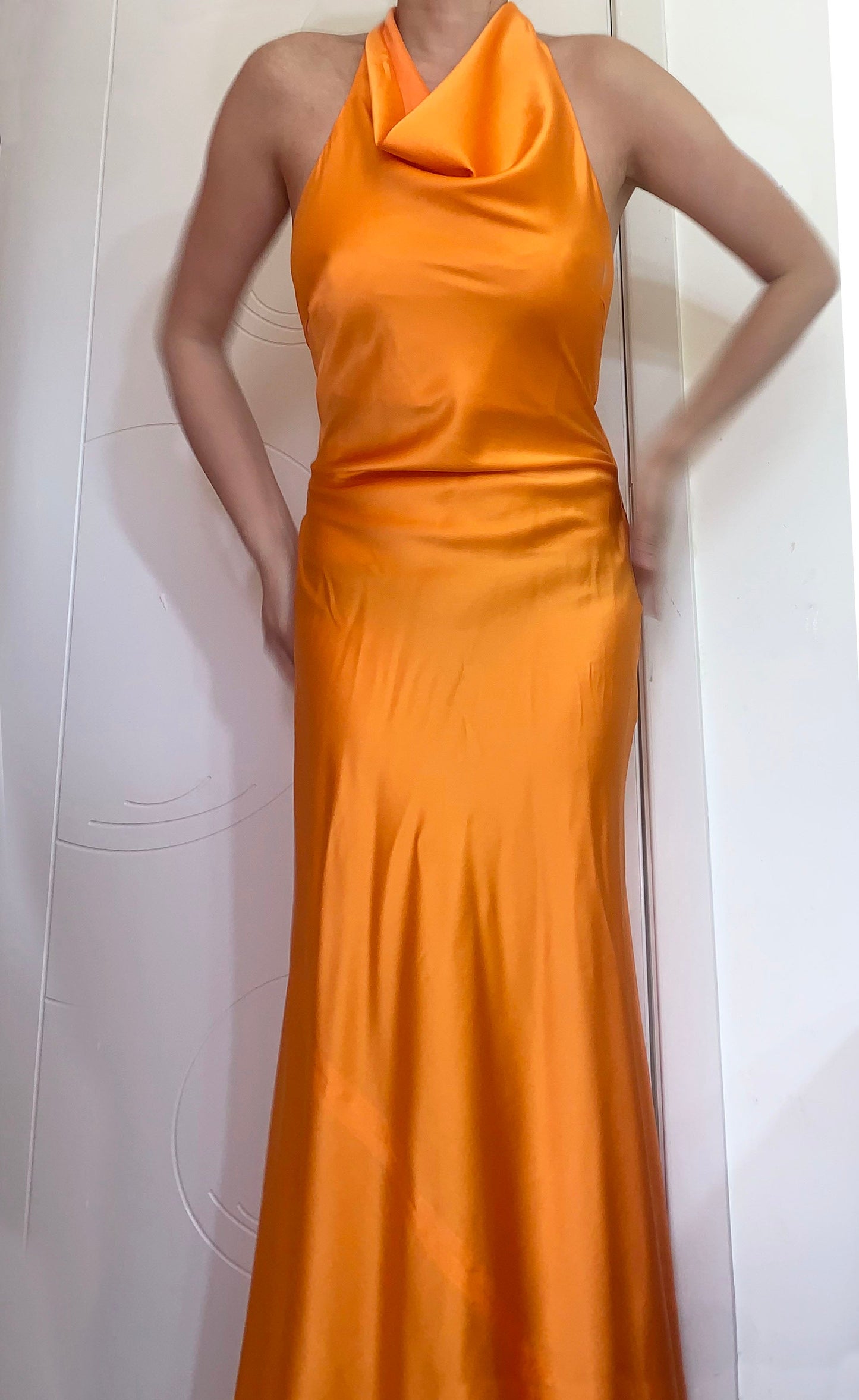 Hayleigh Mulberry Silk Dress Gown