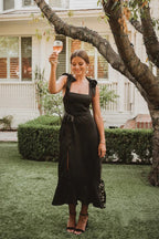 Impresionantes vestidos de dama de honor de corte A con escote de tirantes finos BD100