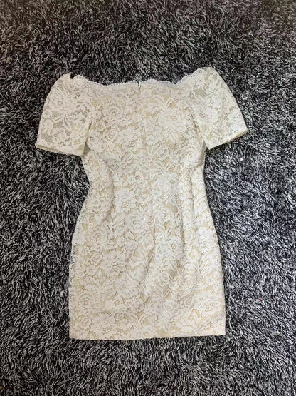 Off The Shoulder Lace Homecoming  Dress Charming Homecoming Dress S3269