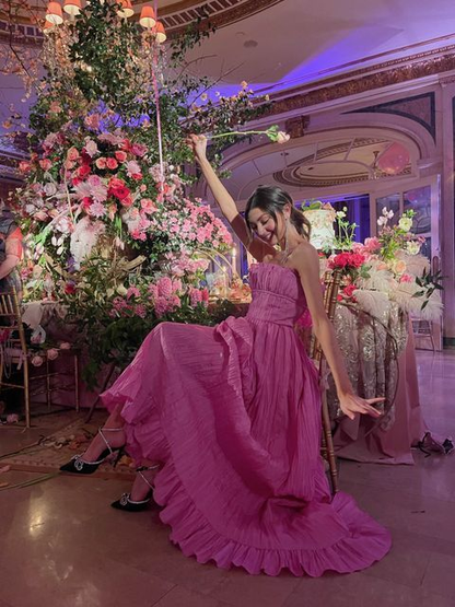 Elegant A-line Evening Dress Trendy Gala Dress Y6466