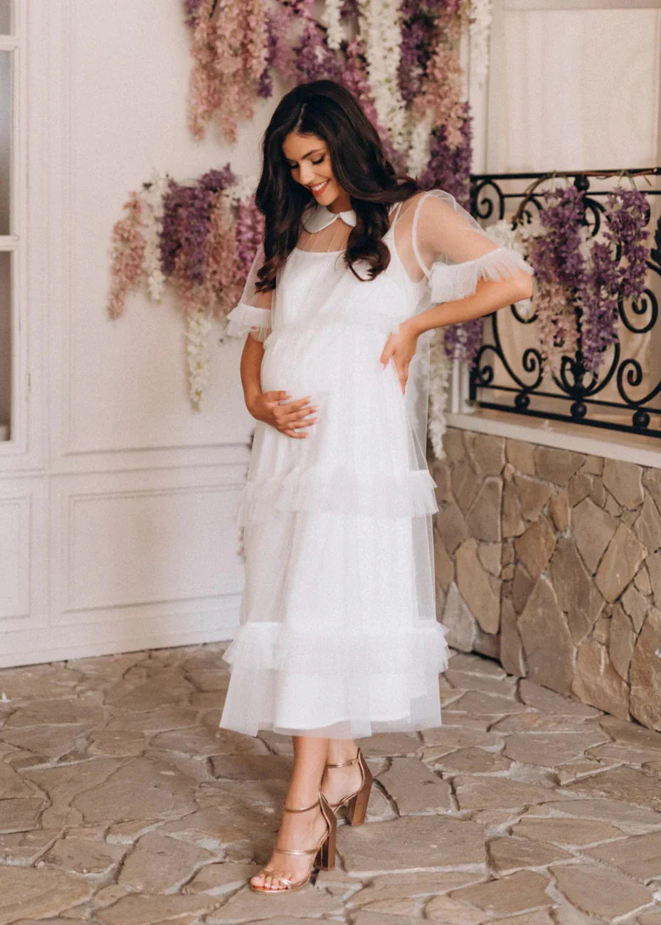 Pregnancy Dresses for Maternity Photoshoot SY036