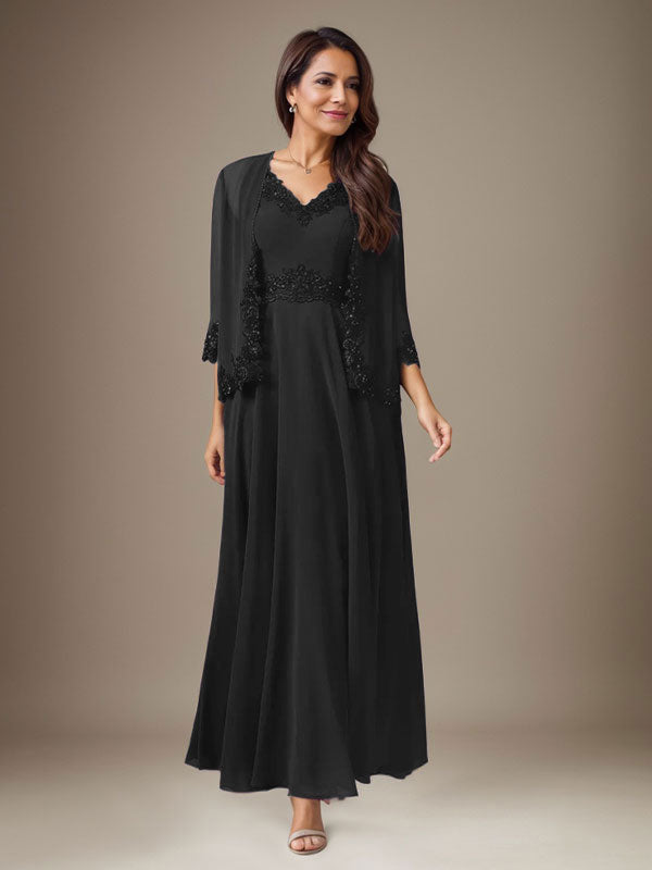 Vestido de gasa con lentejuelas en color ciruela