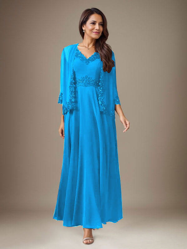 Vestido de gasa con lentejuelas en color ciruela