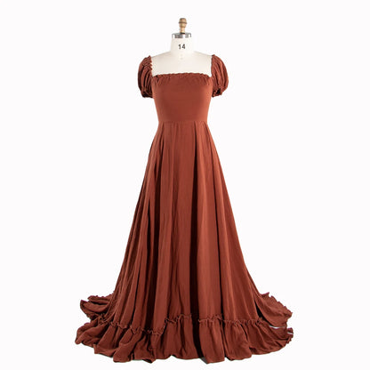 Boho Beach Dress for Photo Shoot Photography Props Dress Custom Colors Maternity Dresses Photoshoot SY231127