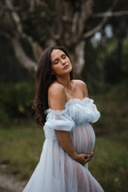 Boho-inspirierte Umstandskleider für Fotoshootings SY006 