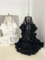 Champagner Umstandskleider für Babyparty SY007