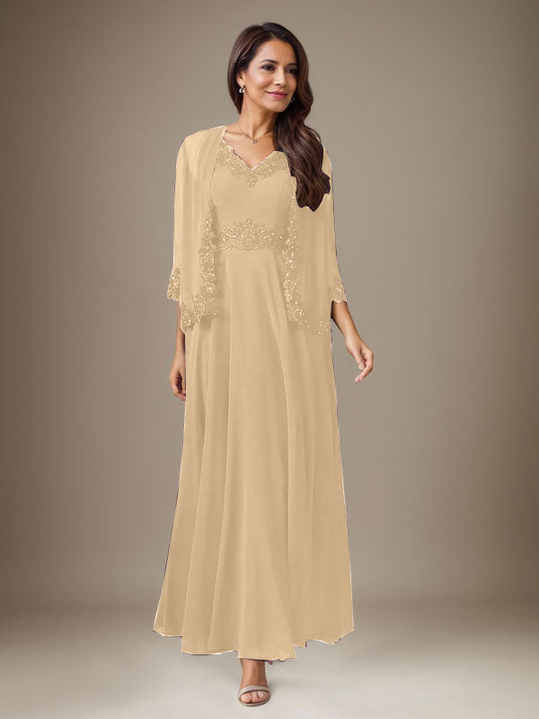 Vestido de gasa con lentejuelas en color ciruela