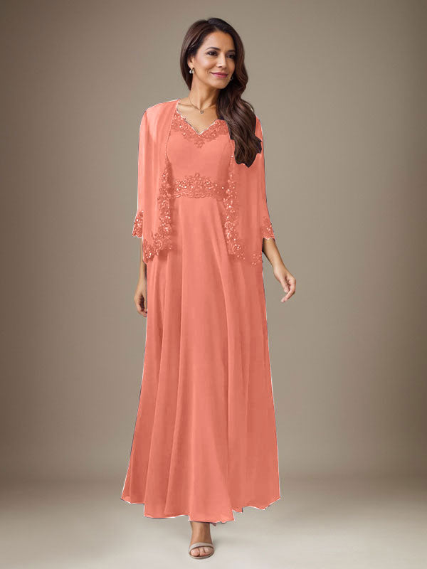 Vestido de gasa con lentejuelas en color ciruela