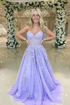 Hermosos vestidos de fiesta de tul con escote en forma de A y escote corazón, vestidos formales PSK532