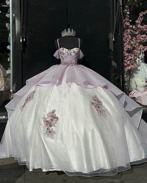 Vestido elegante de fiesta con tirantes finos y corte en A, para quinceañeras Y1918