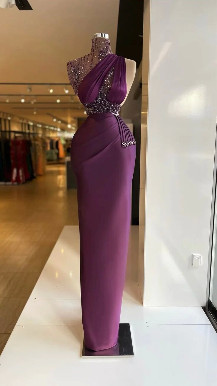 Wunderschönes Meerjungfrauen-Ballkleid, bezauberndes Abendkleid Y89