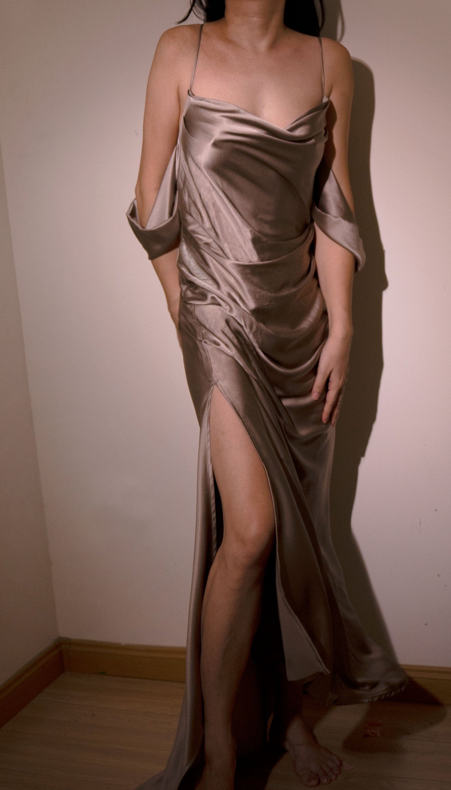 100% Mulberry Silk Caixi Gown