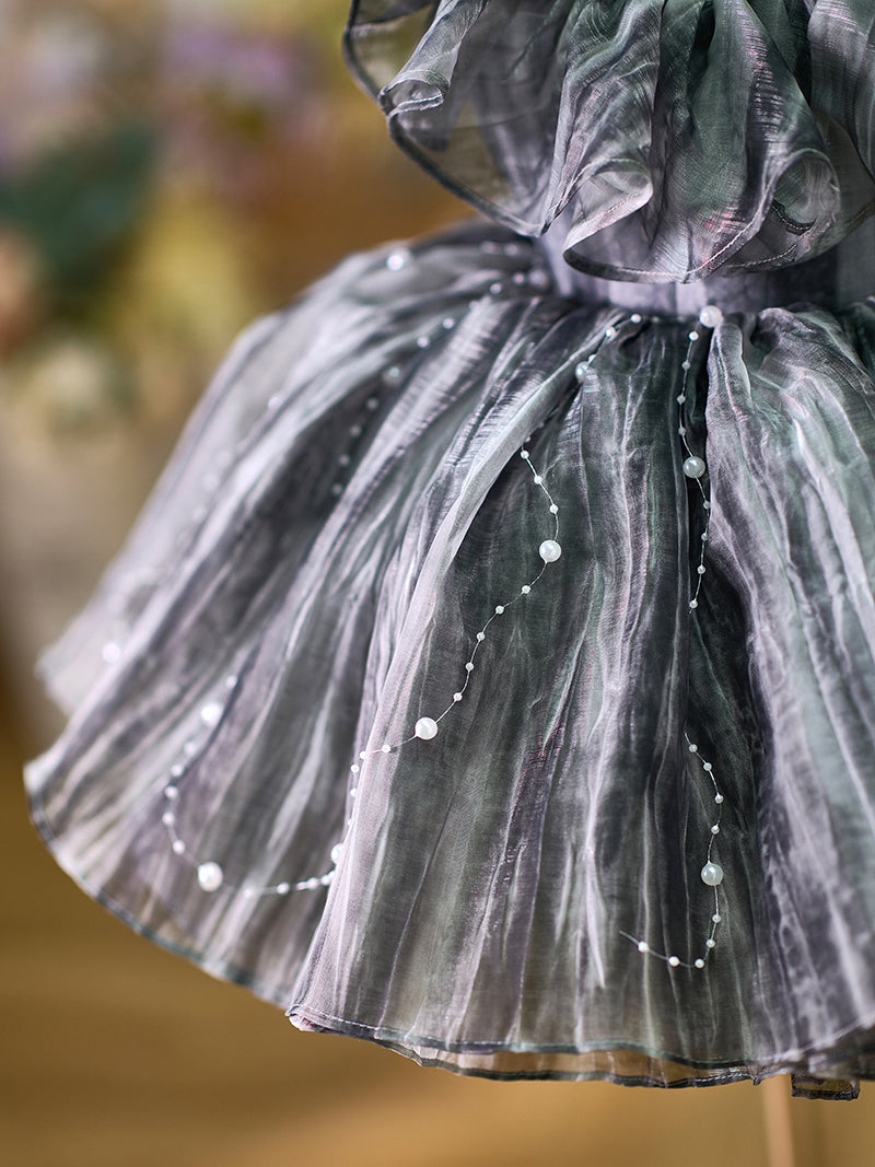 Vestido de fiesta de princesa para niña de primer cumpleaños