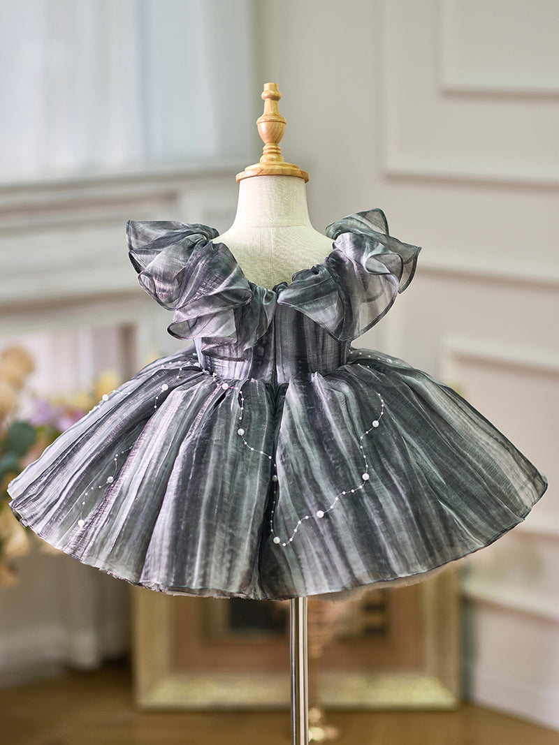 Vestido de fiesta de princesa para niña de primer cumpleaños