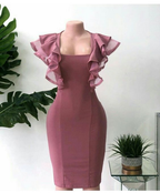 Vestido ajustado de moda, nuevo vestido de fiesta para el regreso a casa Y6058