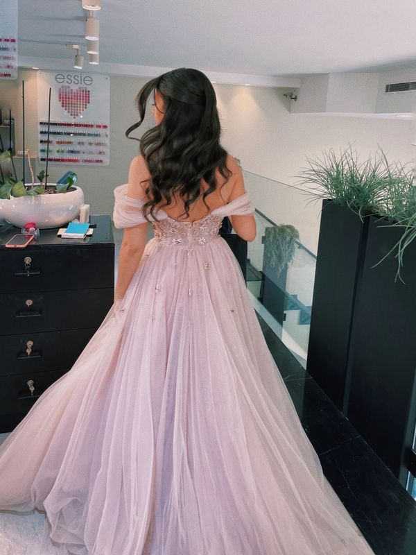 A-Linie Tüll Ballkleid Prinzessin, Elegantes Ballkleid Y4120