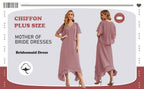Vestidos de gasa para madre de la novia, tallas grandes, con chaqueta, vestidos formales para boda, SY28073 