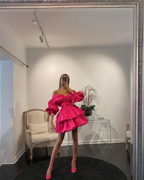 A-Linie Homecoming-Kleid, Charmantes Partykleid Y2374