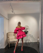 A-Linie Homecoming-Kleid, Charmantes Partykleid Y2374