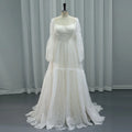 Elegantes schulterfreies Spitzen-Boho-Kleid für Schwangerschaftsfotos SY240067 