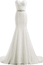 Elegant Mermaid Wedding Dresses Sweetheart Wedding Gowns WD720