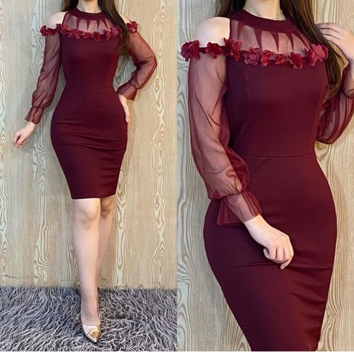 Vestido ajustado elegante y sexy para el regreso a casa Y6048