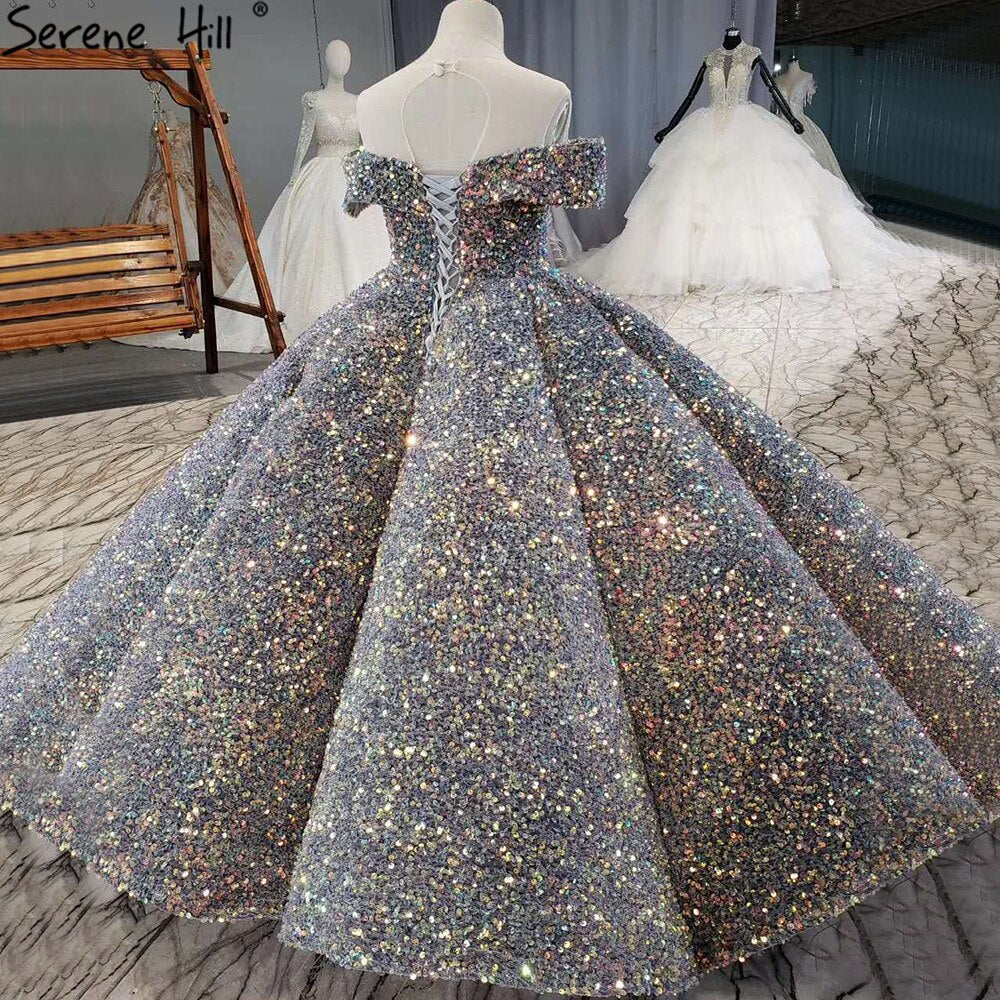 Blumenmädchenkleider Kinder Festzug Ballkleid Mädchen Hochzeit Pailletten Kleidung Für Kinder Klavier Leistung Vestido HTA0047 