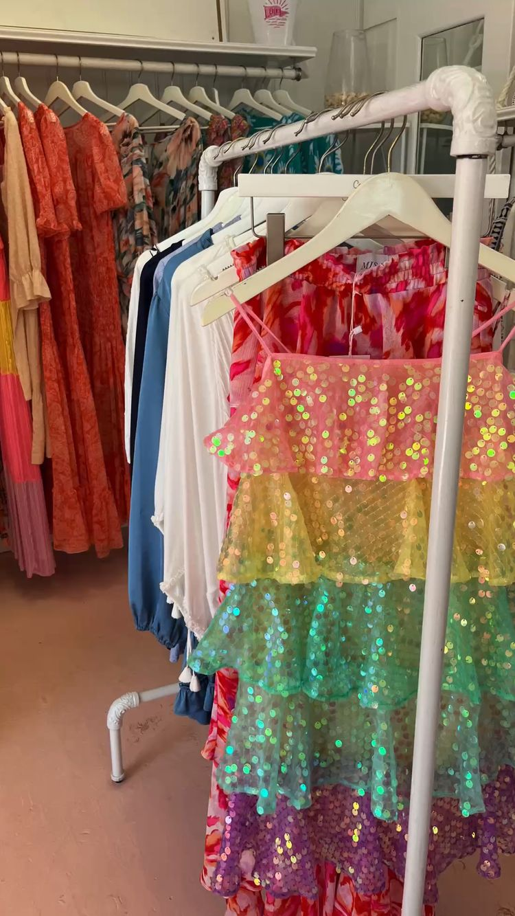 Vestido de fiesta para mujer, con lentejuelas brillantes y brillo, sin mangas, con capas de purpurina y volantes de arcoíris, vestido de noche para club Y2475