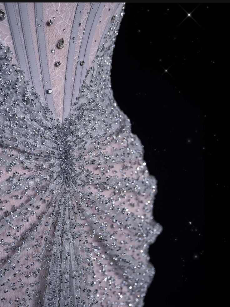 Glitzerndes lila Tüll-Meerjungfrau-Abendkleid mit Perlen, schulterfrei, langes Ballkleid Y8054