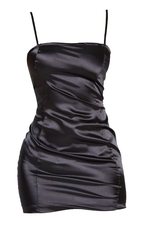 Vestido negro sexy ajustado, vestido corto de fiesta Y2034