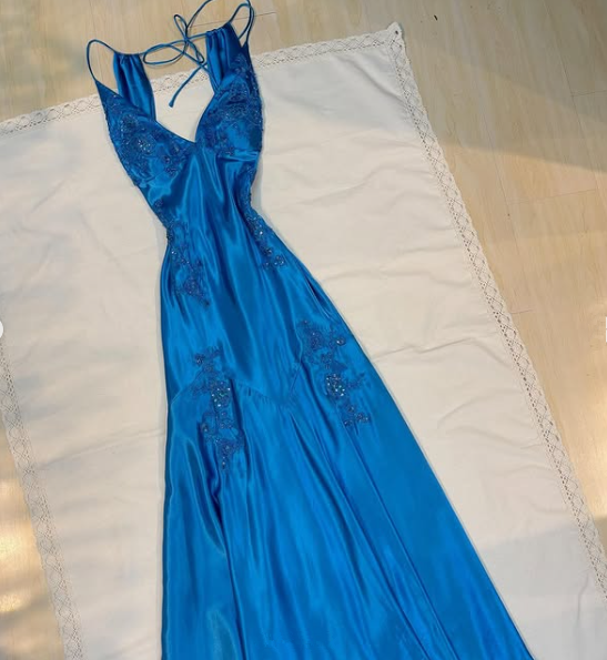 Charmantes Hot Pink Langes Abendkleid Perlenbesetztes Ballkleid Partykleid Y7526