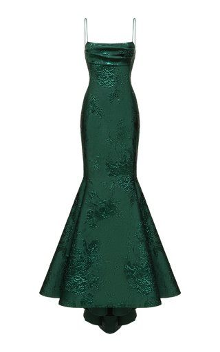 Smaragdgrün Spaghettiträger Meerjungfrau/Trompete Ballkleid, Schickes Abendkleid Y1800