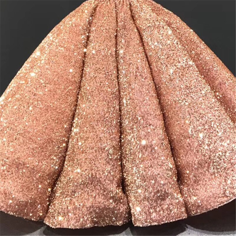 Grün O-Ausschnitt Sexy Luxus Knöchellangen Abendkleider 2025 Ärmellose Pailletten Sparkle Abendkleid HA2063 