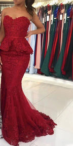 En oferta, sin devolución ni reembolso.Vestido de noche gris de dos piezas con corte sirena, sin mangas, sexy, de encaje, largo, LA70247. 
