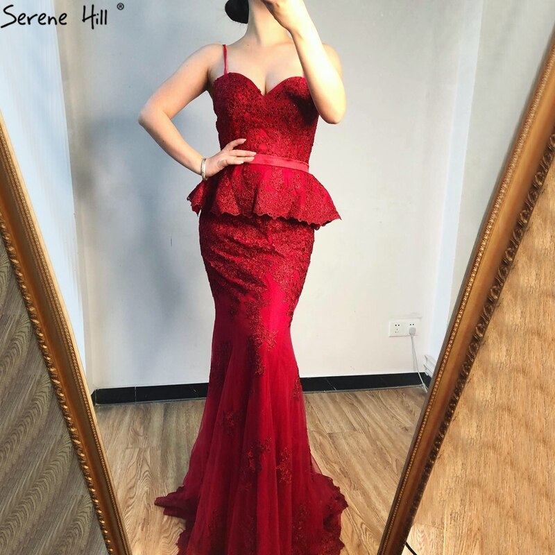 En oferta, sin devolución ni reembolso.Vestido de noche gris de dos piezas con corte sirena, sin mangas, sexy, de encaje, largo, LA70247. 