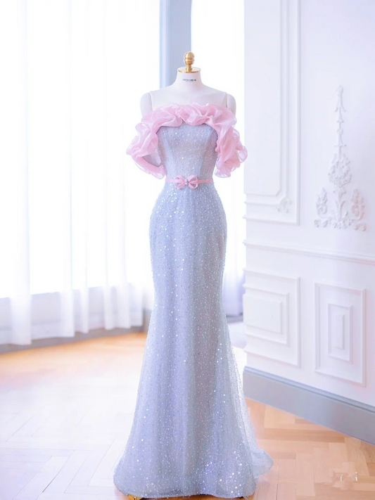 Elegantes Meerjungfrau Langes Ballkleid Charmantes Abendkleid Y2587