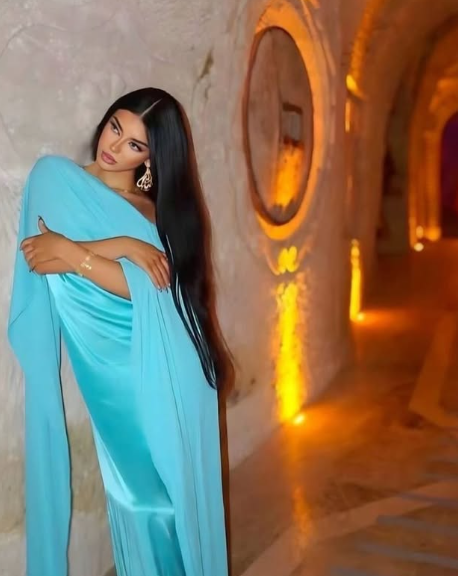 Schickes langes Ball- und Abendkleid aus Satin-Chiffon Y7867