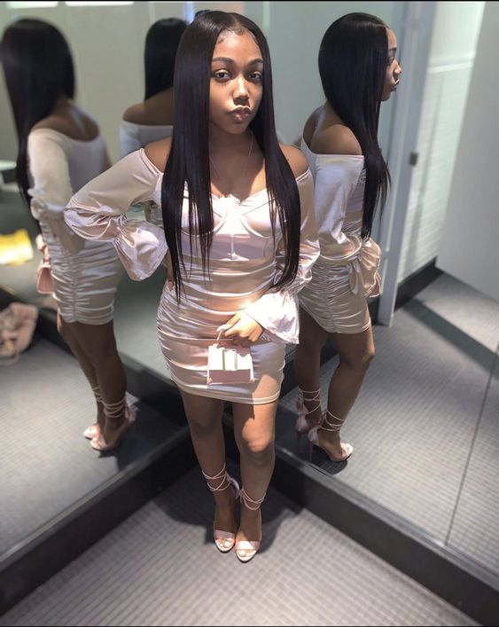 Vestido de fiesta para 18 cumpleaños, bonito vestido de fiesta de bienvenida, mangas largas Y351