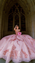 Vestido de quinceañera con lentejuelas y escote corazón, vestido de fiesta para dulces 16 Y2268