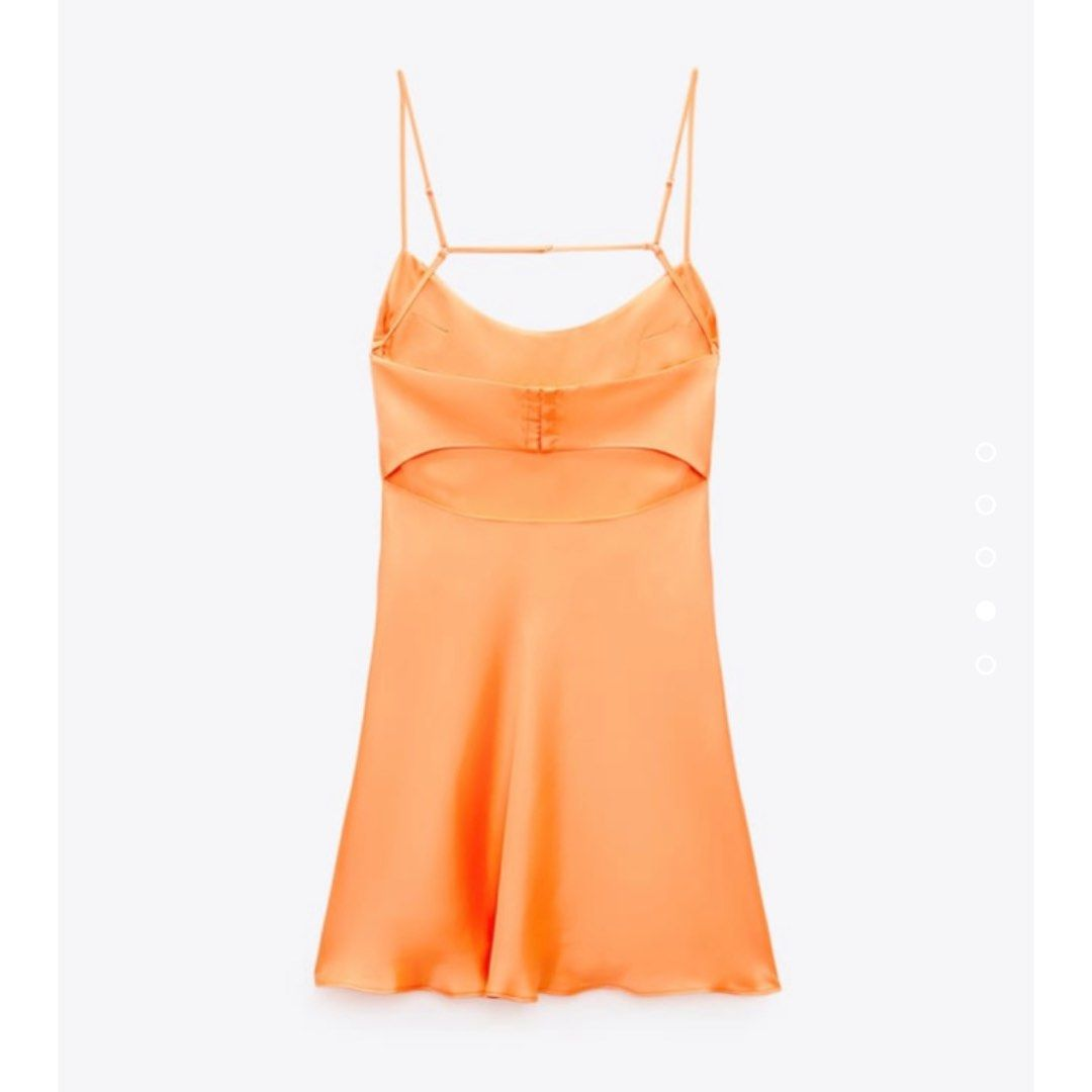 Lindo vestido naranja para la vuelta al cole Y2833