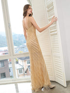 Boutique Abendkleider Luxus Partykleid Träger Meerjungfrau sexy elegantes Ballkleid 