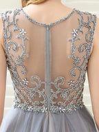 Mermaid / Trumpet Luxurious Glittering Fairy Sexy Formal Evening Dresses Prom Dresses Sleeveless