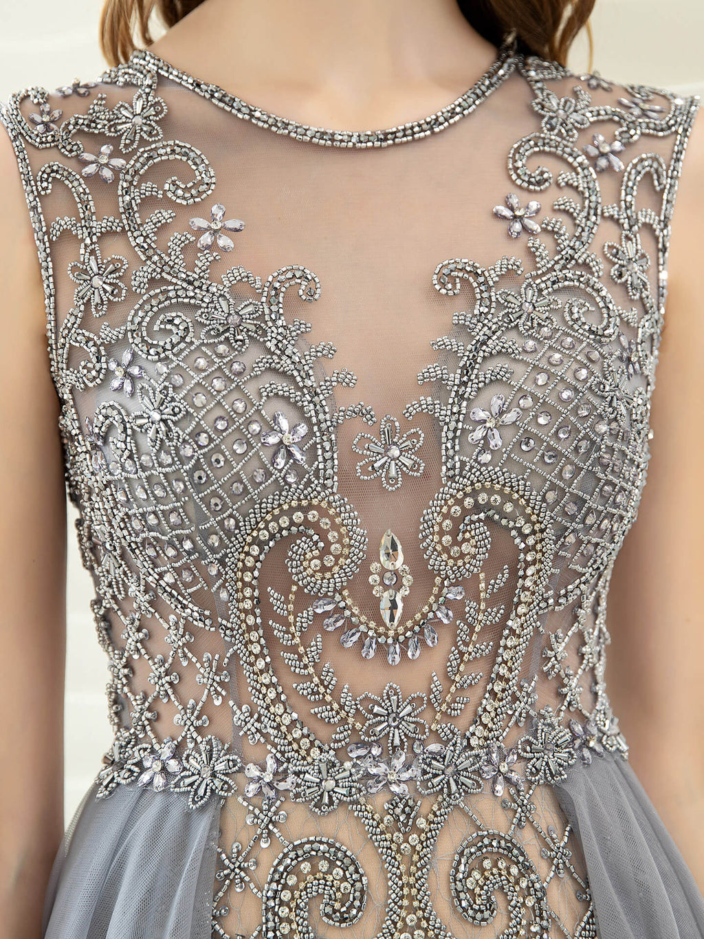 Mermaid / Trumpet Luxurious Glittering Fairy Sexy Formal Evening Dresses Prom Dresses Sleeveless