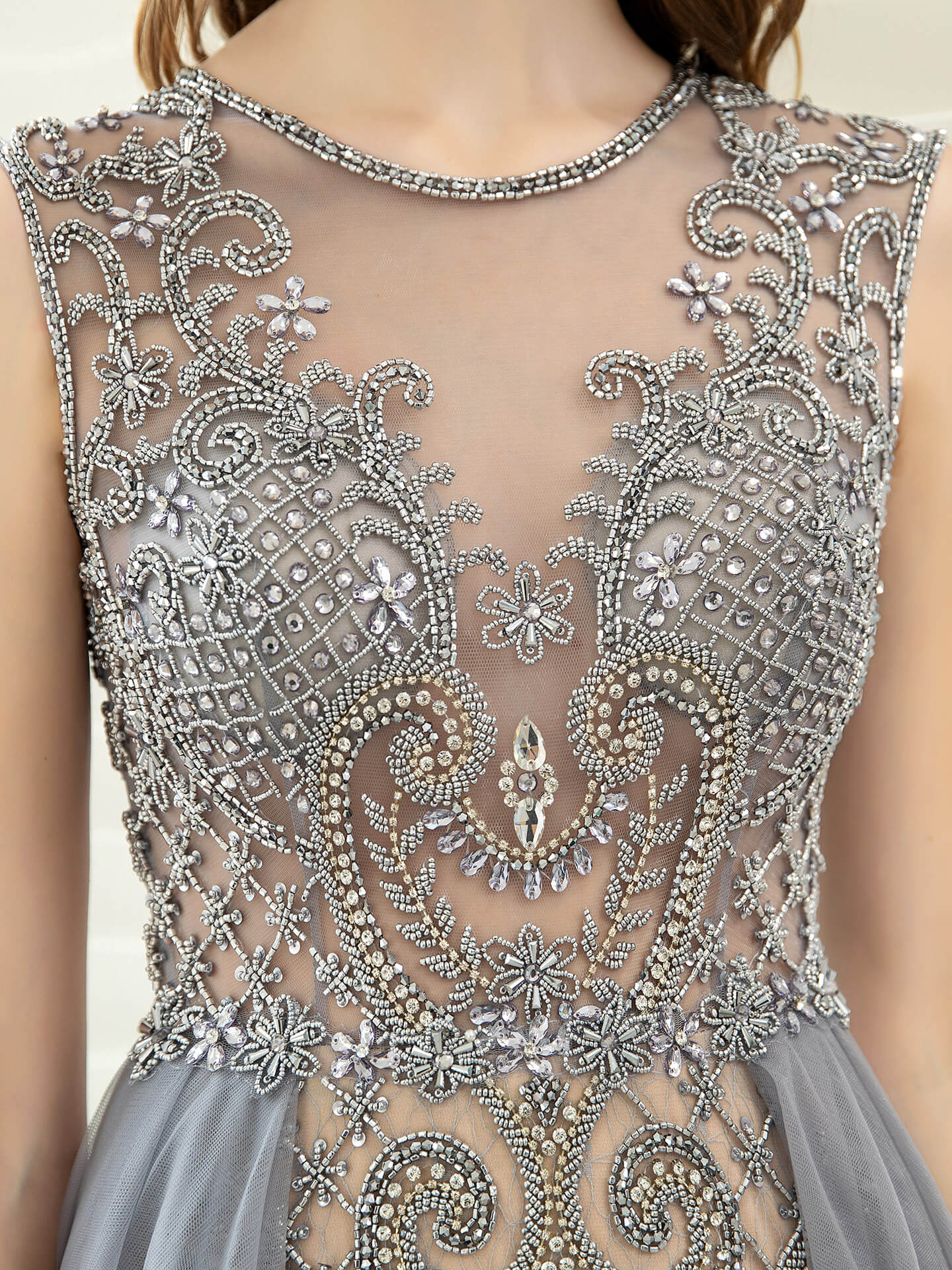 Mermaid / Trumpet Luxurious Glittering Fairy Sexy Formal Evening Dresses Prom Dresses Sleeveless