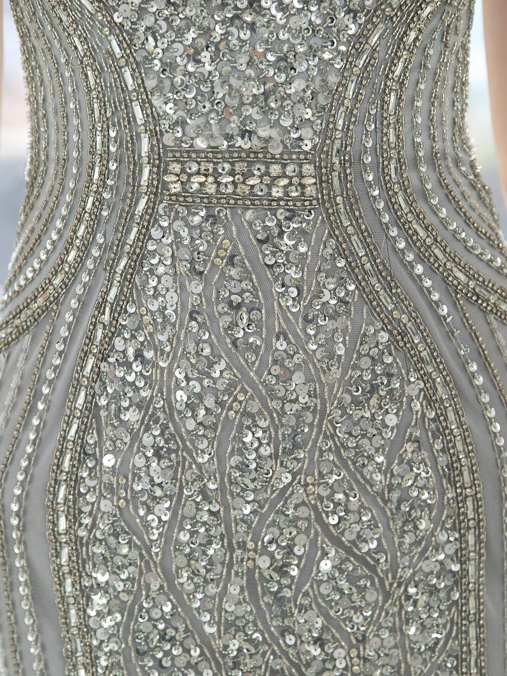 Vestidos de noche formales sexys de sirena/trompeta con brillo lujoso y mangas cortas 