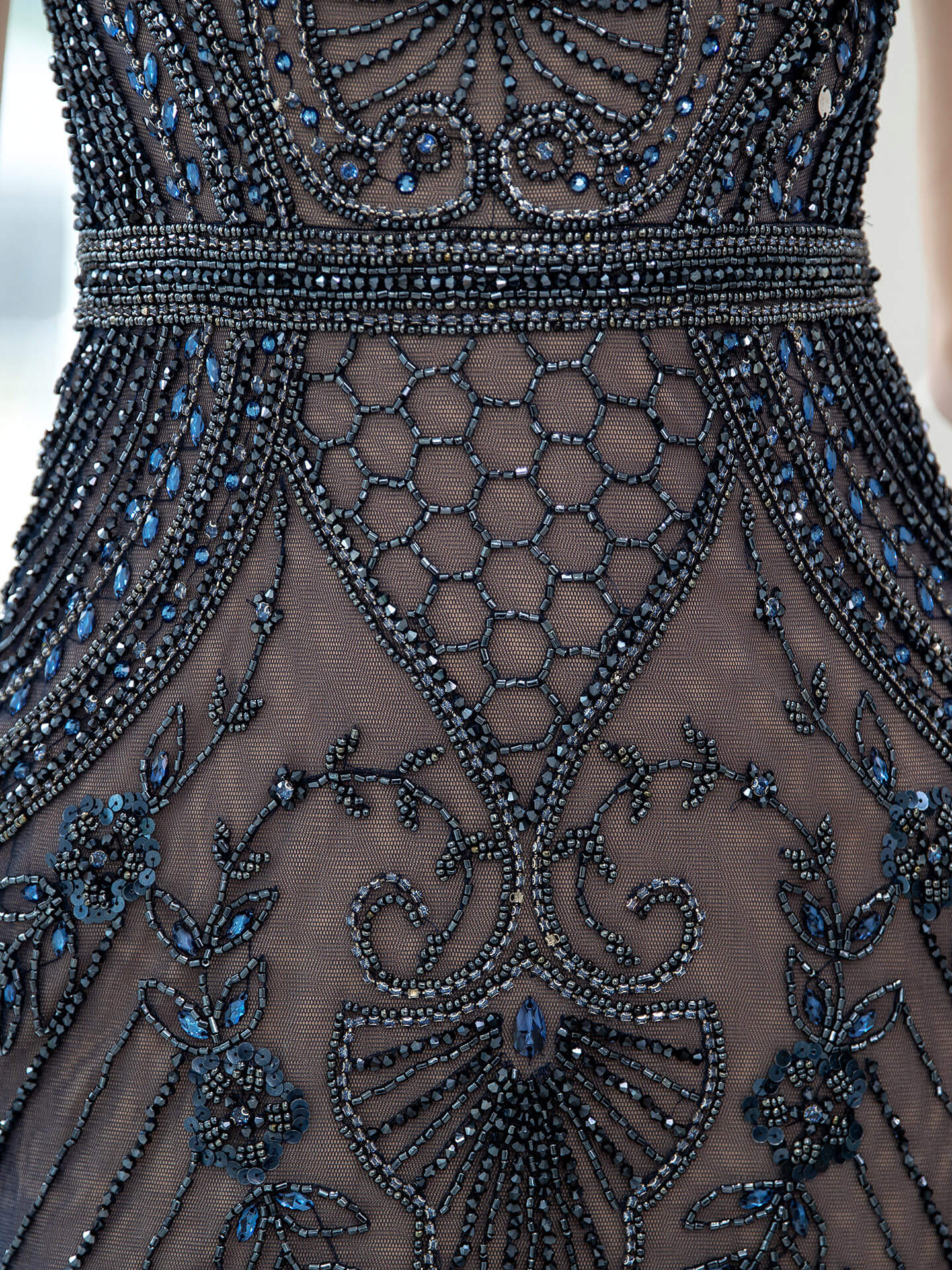 Mermaid / Trumpet Beaded Luxurious Sexy Formal Evening Dresses Cap Sleeveless Floor Length Prom Dresses