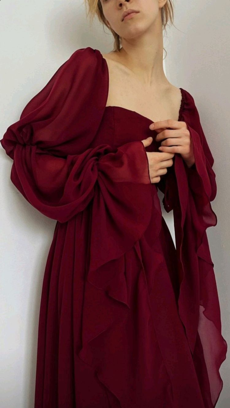 Wunderschönes Vintage Romantisches A-Linien-Ballkleid Abendkleid Y2938