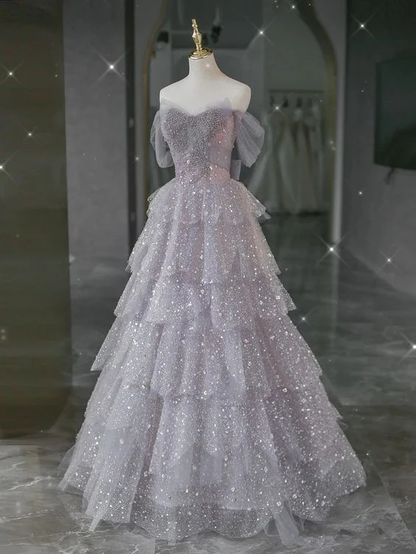 Luxurious Shiny Ball Gown,Sweet 16 Dress,Princess Dress,Y2403