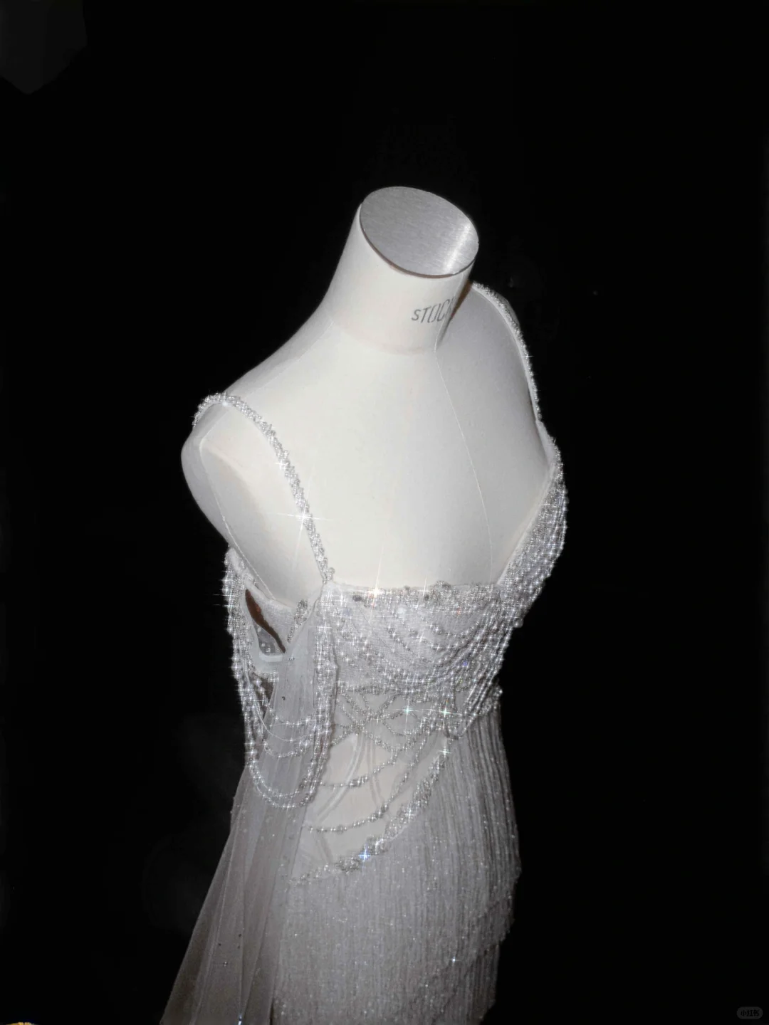 Vestido de noche de lujo de tul blanco con cuentas de perlas y borlas, vestido de fiesta, vestido de novia con hombros descubiertos Y8662